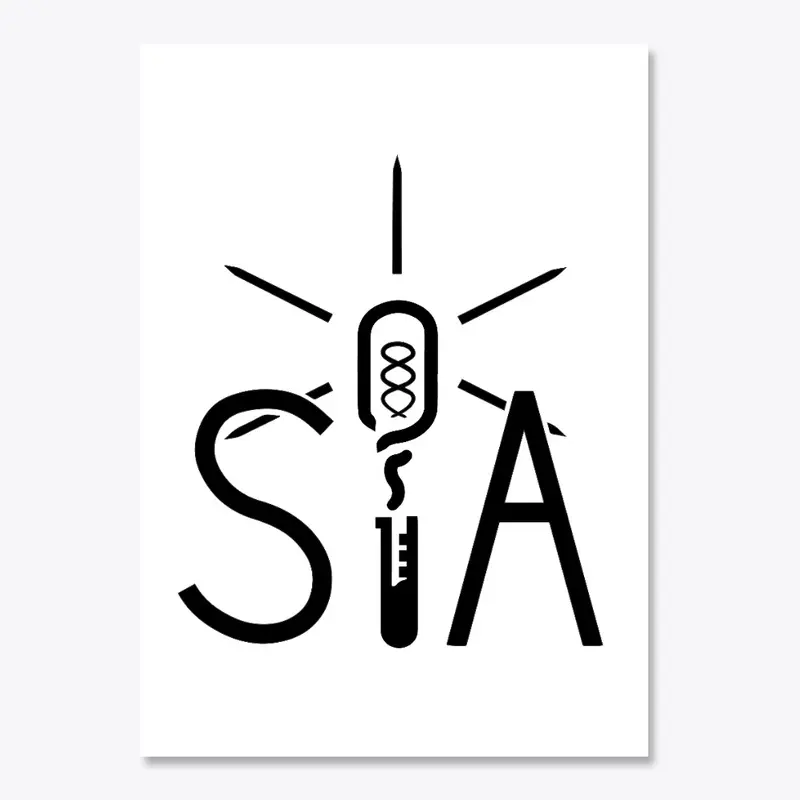 Black SiA logo