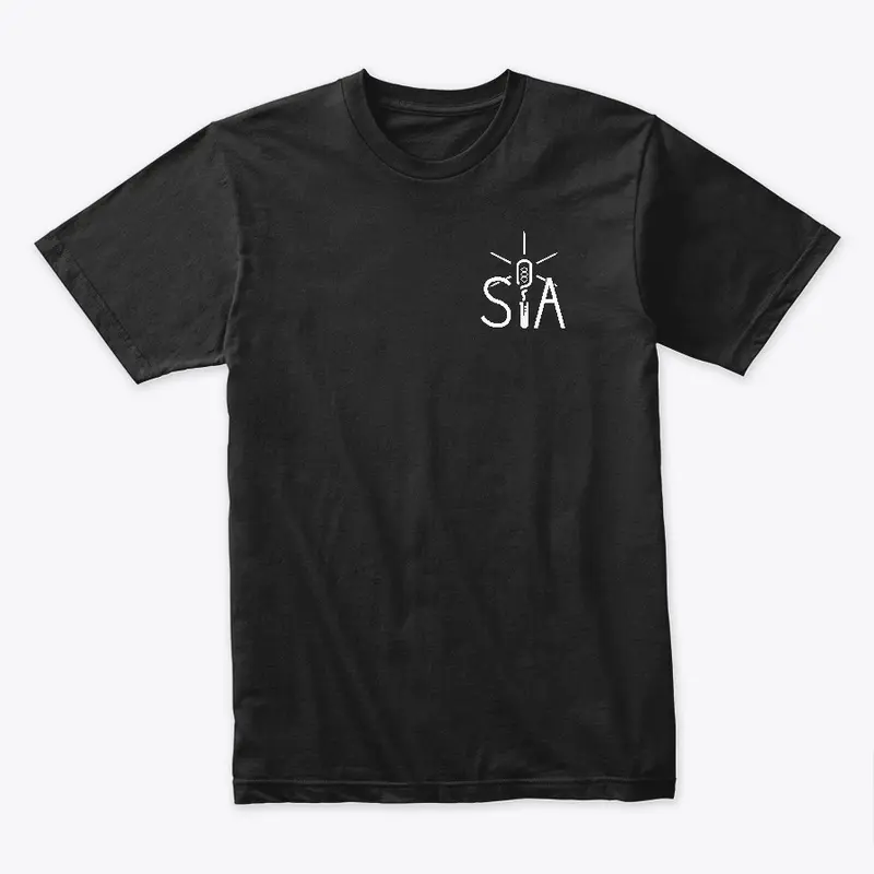 White SiA logo