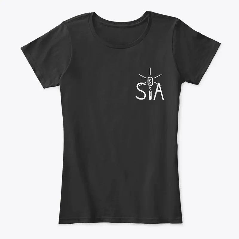 White SiA logo