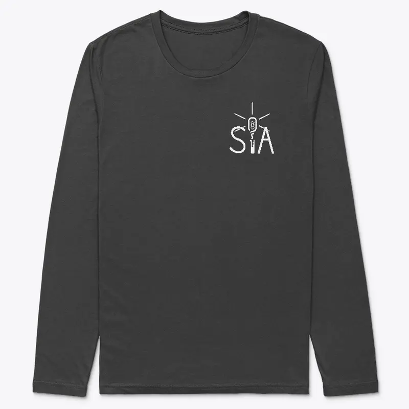 White SiA logo